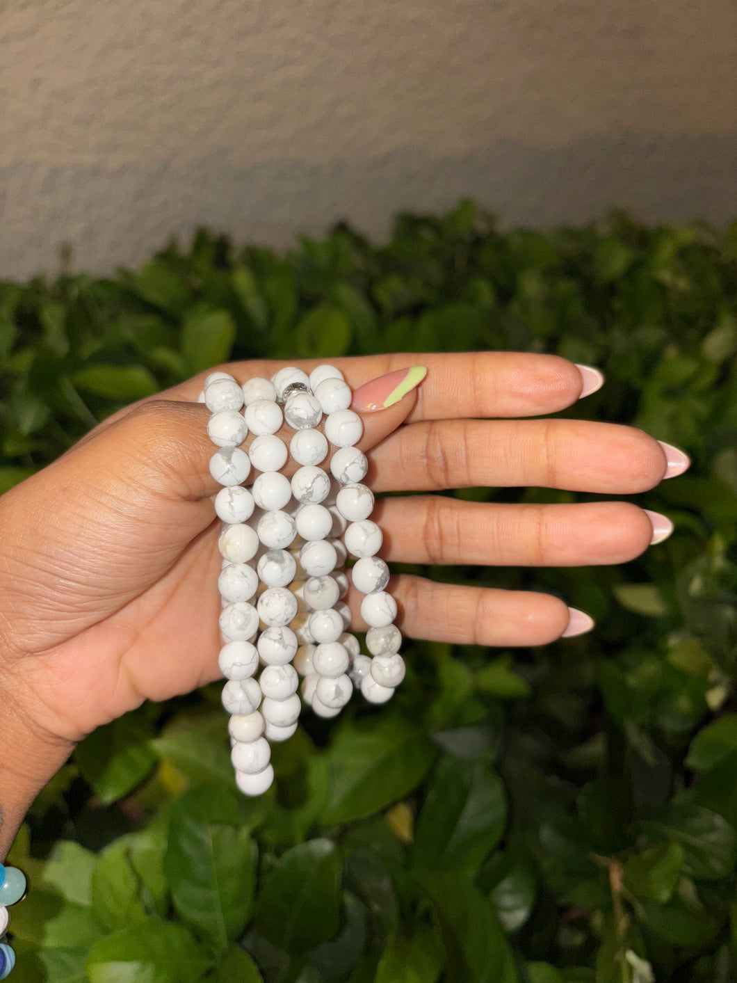 White Howlite Beads