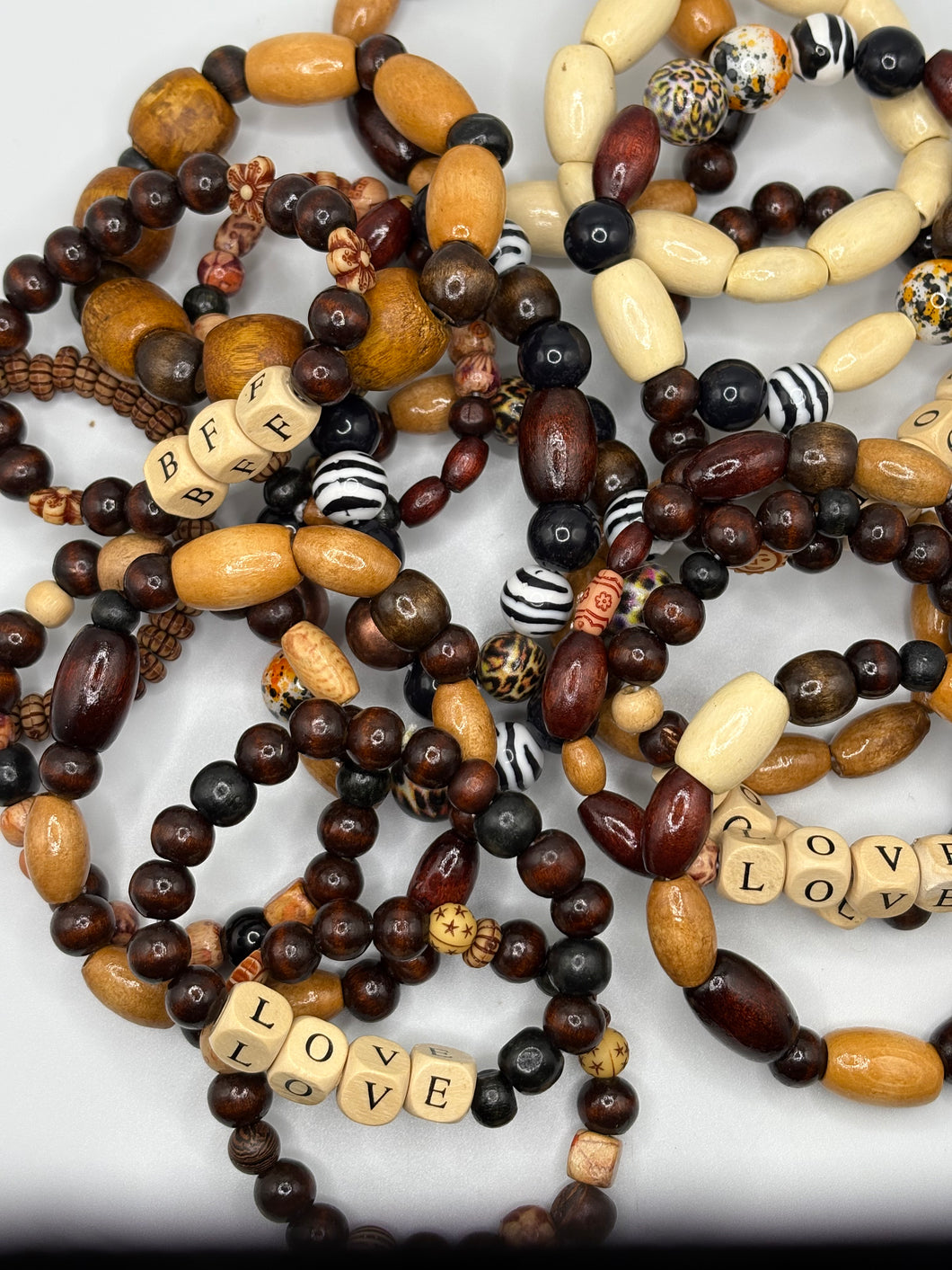 Wooden Love Bracelet/Anklet