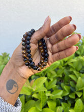 Load image into Gallery viewer, Black Onyx Matte &amp; Tiger Eye Set