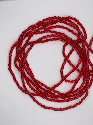 Big Red Waist Beads