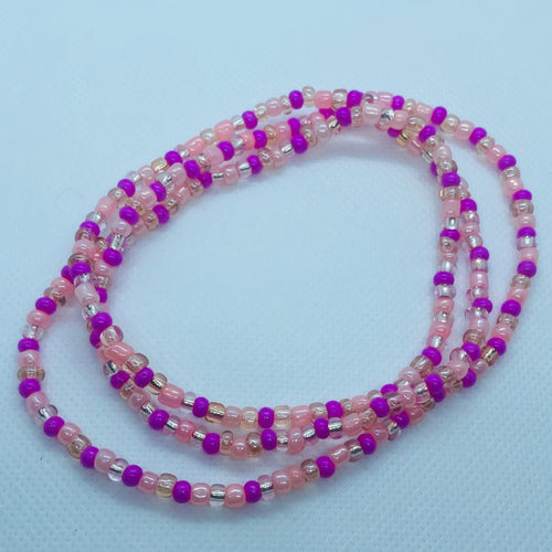 Pretty in Pink Waist Beads
