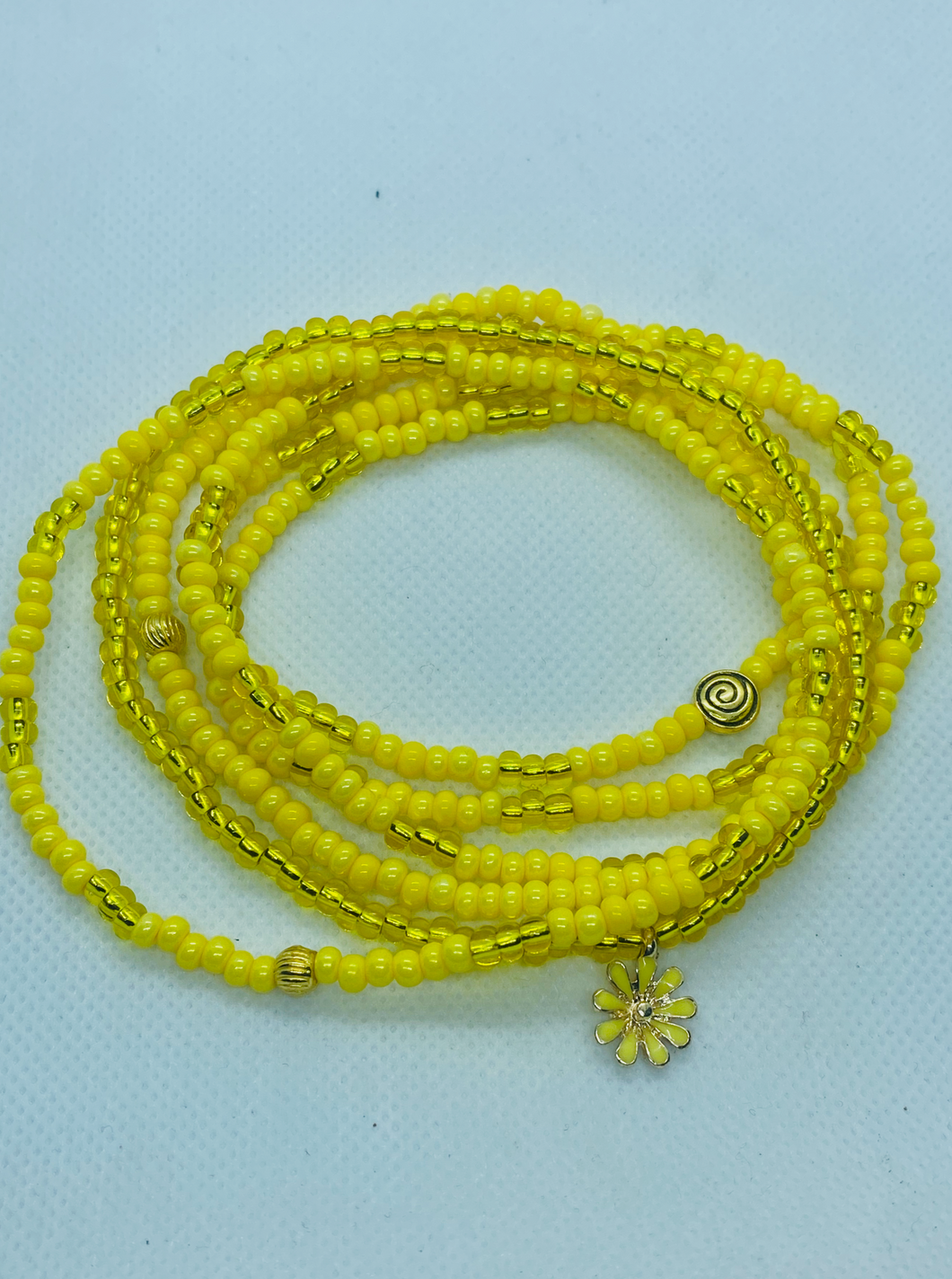Yellow Waist Beads (Little Miss Daisy)