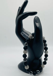 BLACK & SILVER