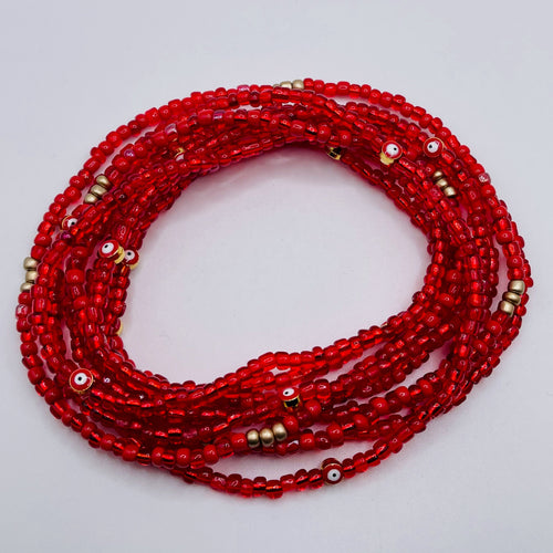 Red Waist Beads