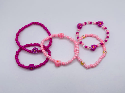 Pink Princess Anklets
