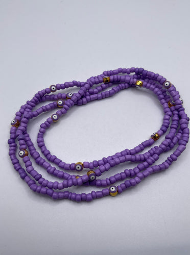 Lavender Waist Beads