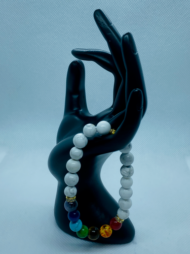 Chakra w| White Howlite