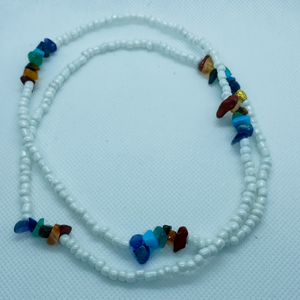 White Chakra Waist Beads