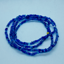 Load image into Gallery viewer, Royal Blue Hamsa Waist Beads