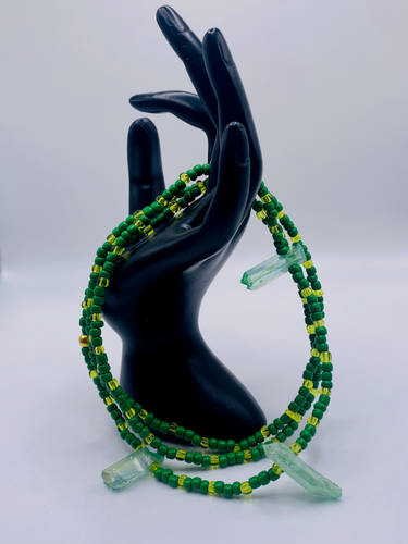 Green Waist Beads