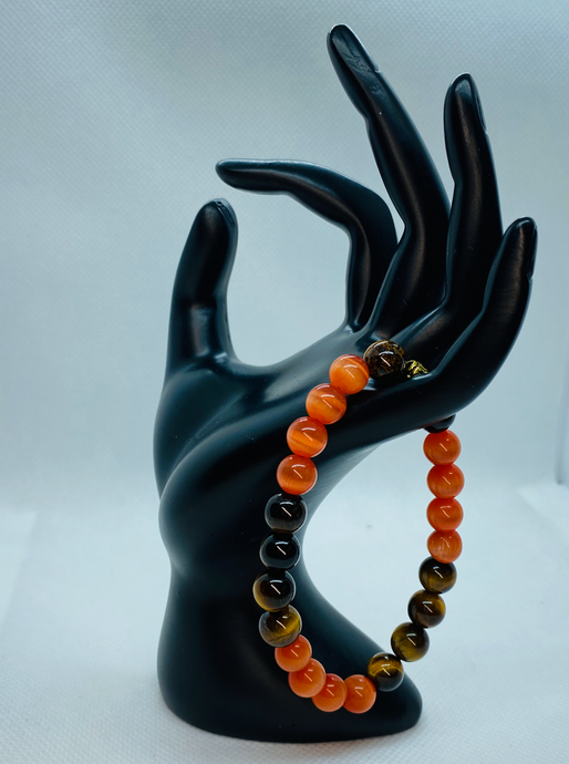 Tiger & Orange Cat Eye